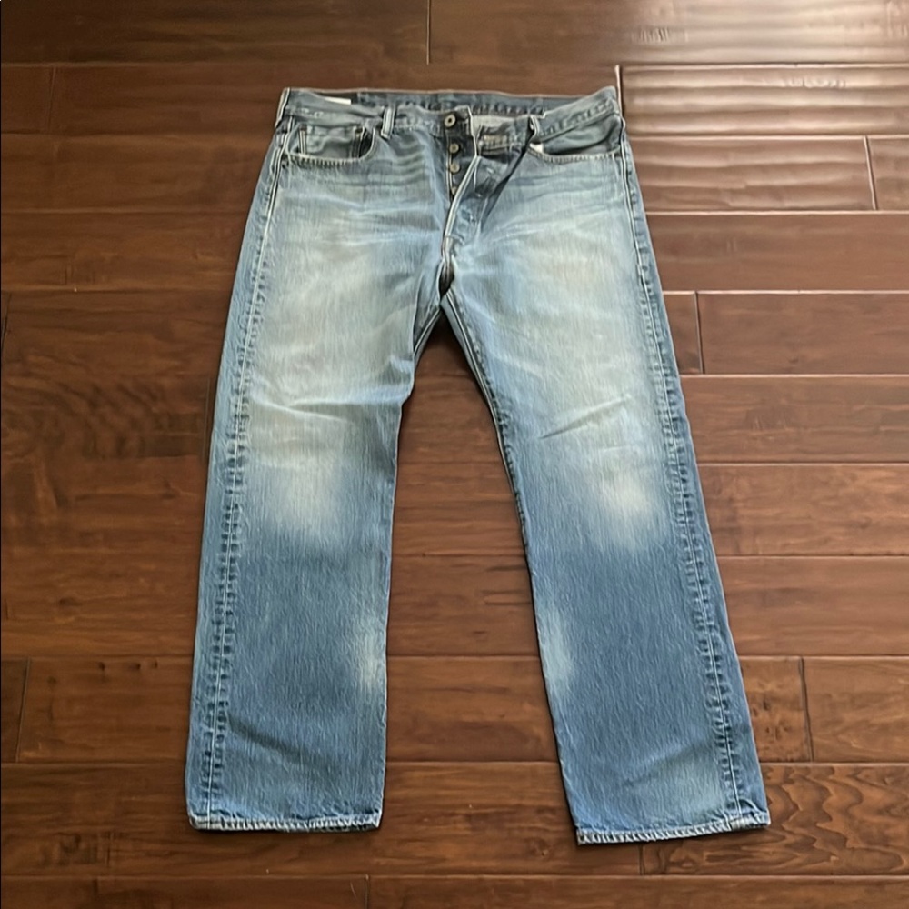 Levi's Blue Straight Jeans Classic Style-501